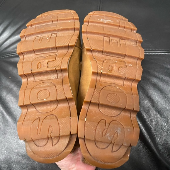 $169 SOREL Kinetic Caribou Snow winter tan gray Boot Sz 10 - Picture 13 of 15